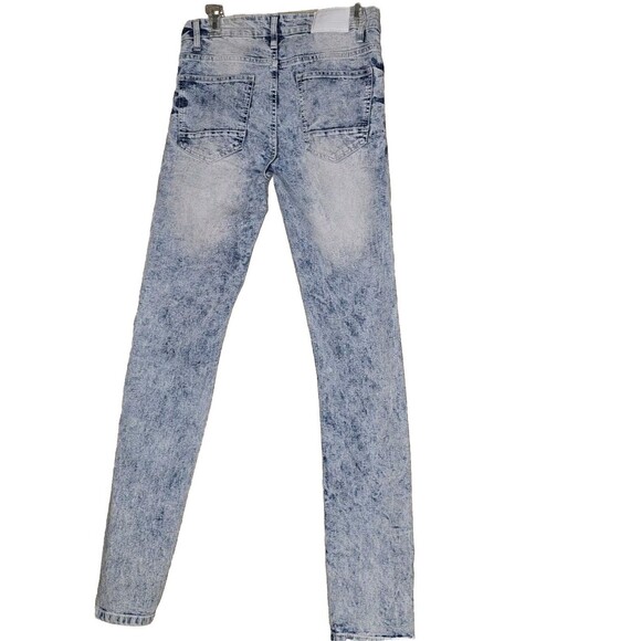 Southpole Active Flex 4-way Stretch Men's Skinny Jeans Sz 30x32 Light Sand Blue - Picture 2 of 10